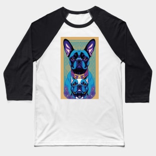 Tarot Card Frenchie Baseball T-Shirt